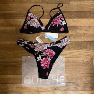 Floral cupshe bikini